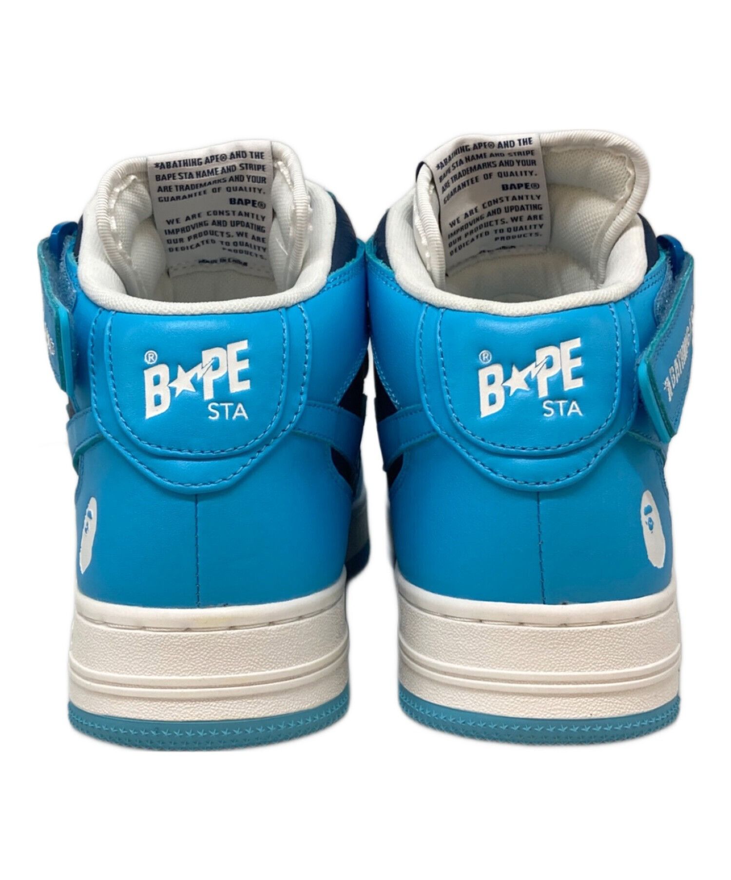Bape A BATHING APE High-Top Sneaker 1120191010 Sky Blue US 11 Size US 11 / EU 44 - 3 Thumbnail
