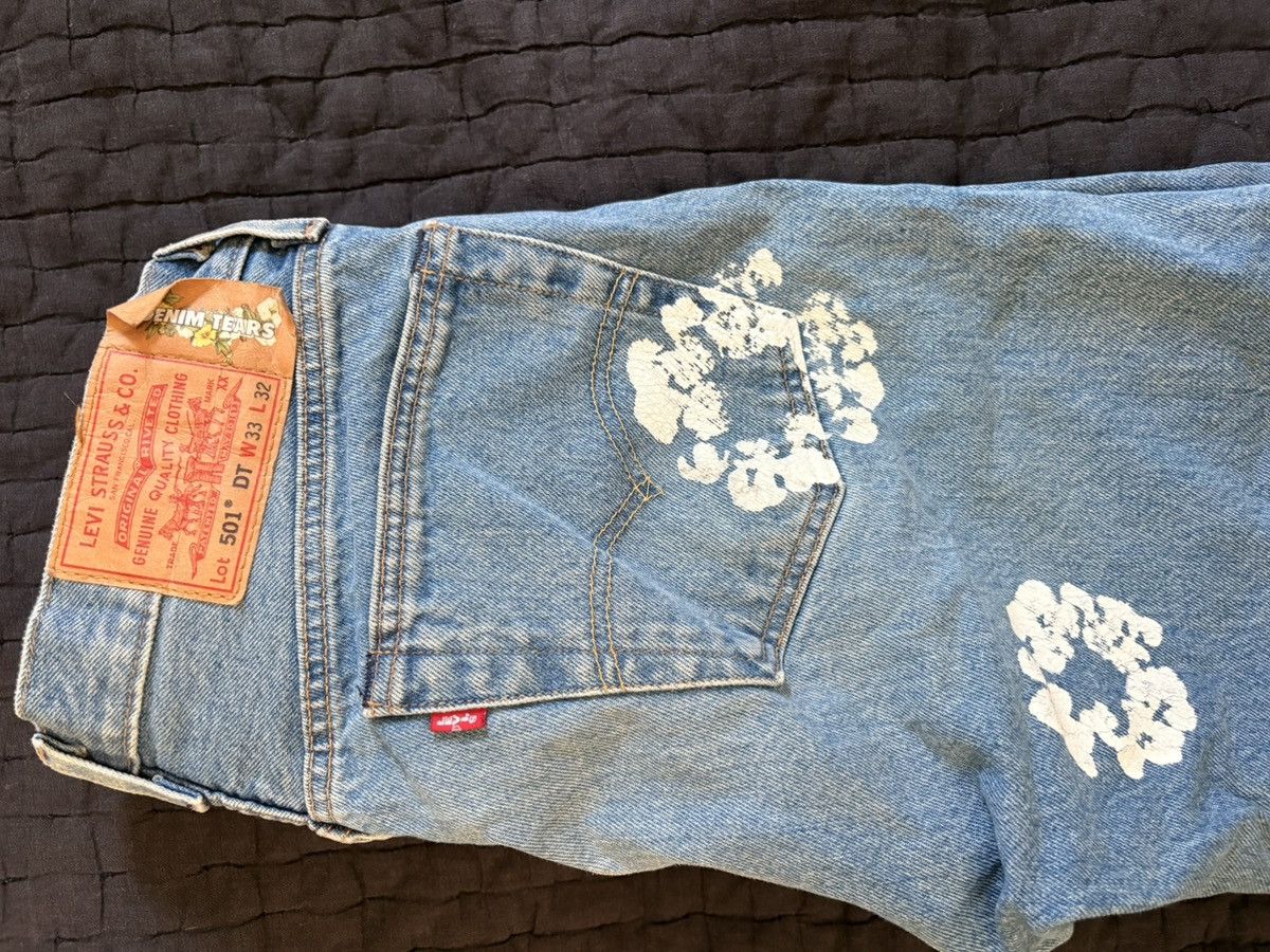 DENIM TEARS Denim Tears cotton wreath jeans Size US 33 - 2 Thumbnail