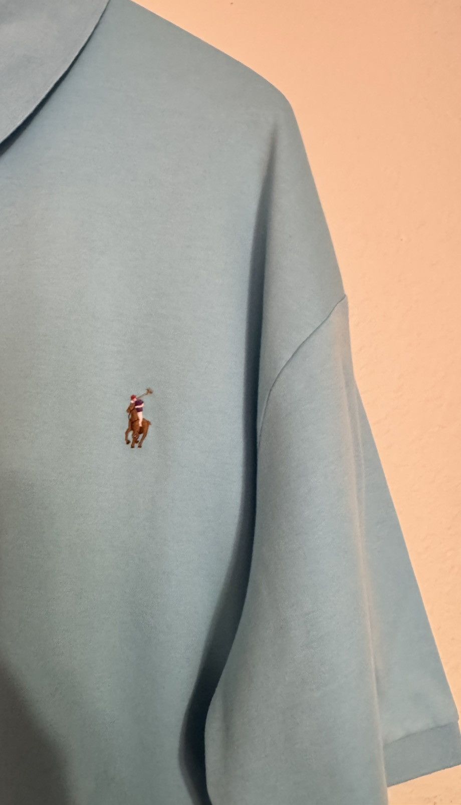 Polo Ralph Lauren Polo Ralph Lauren Light Blue Size US XXL / EU 58 / 5 - 4 Thumbnail