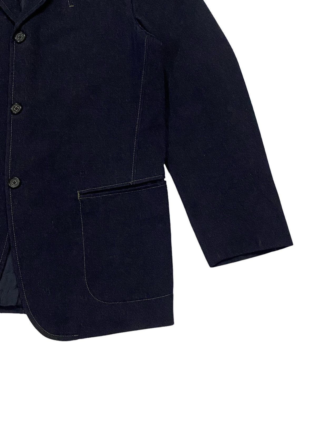 Jil Sander Jil Sender Navy Blue Blazer/Jacket Size US M / EU 48-50 / 2 - 13 Thumbnail