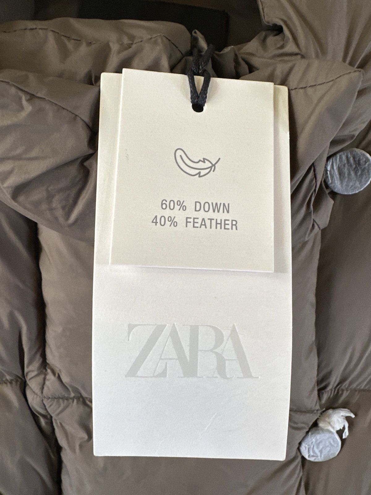 Zara ZARA BELTED SHORT PUFFER JACKET ZW COLLECTION Size L / US 10 / IT 46 - 7 Thumbnail