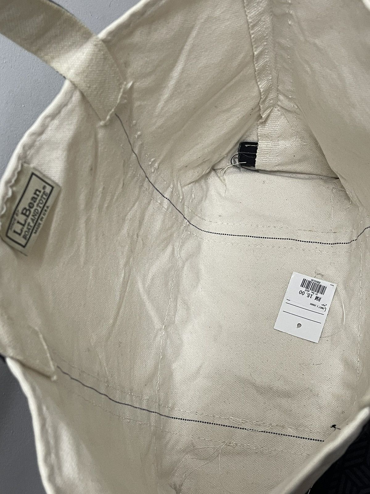 L.L. Bean Vintage 70’s LL BEAN BOAT & TOTE DUCK CANVAS MADE IN USA Size ONE SIZE - 7 Thumbnail
