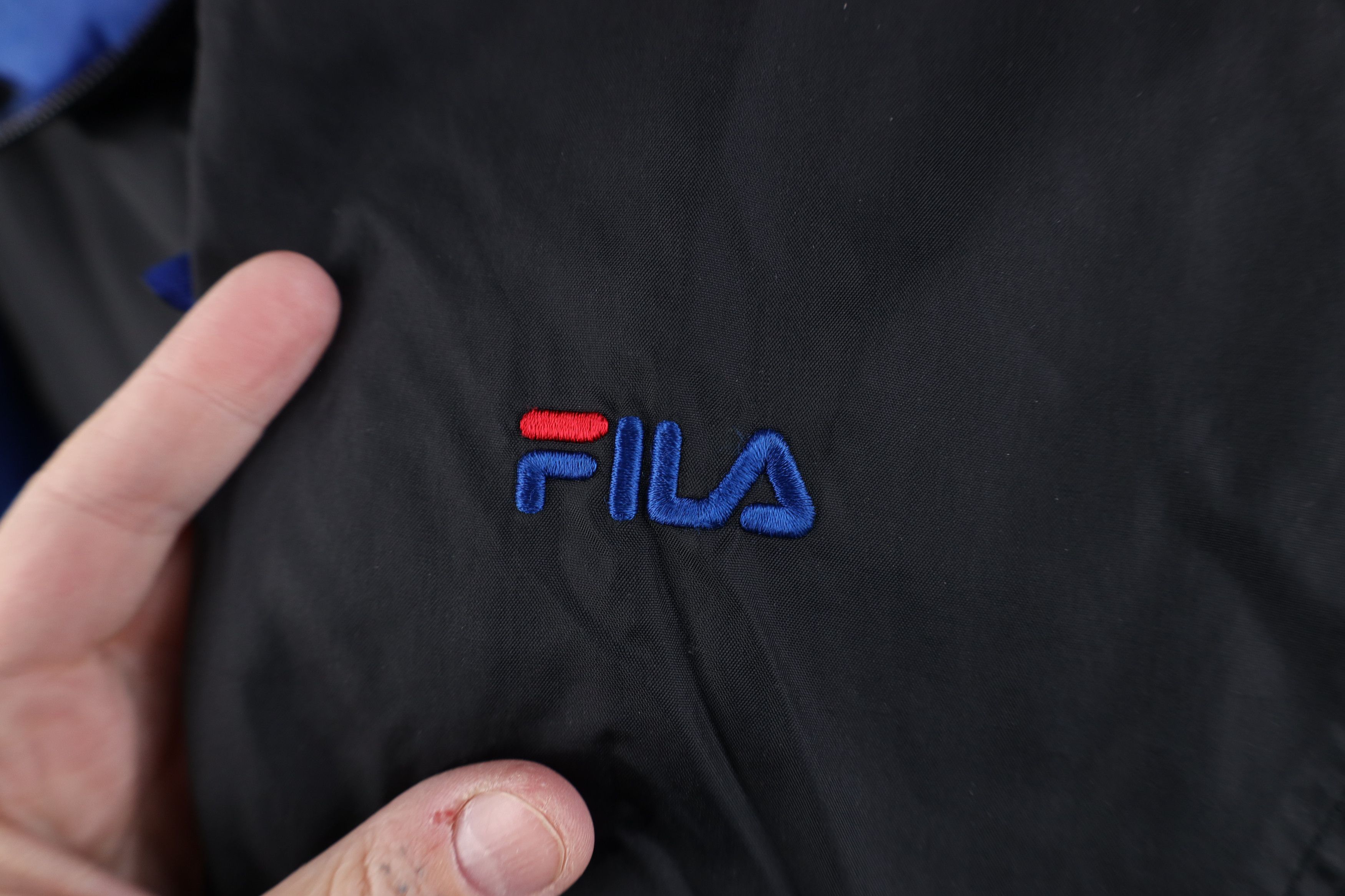 Fila Vintage 90s Fila Block Lined Bjorn Borg Windbreaker Jacket Size US XL / EU 56 / 4 - 4 Thumbnail
