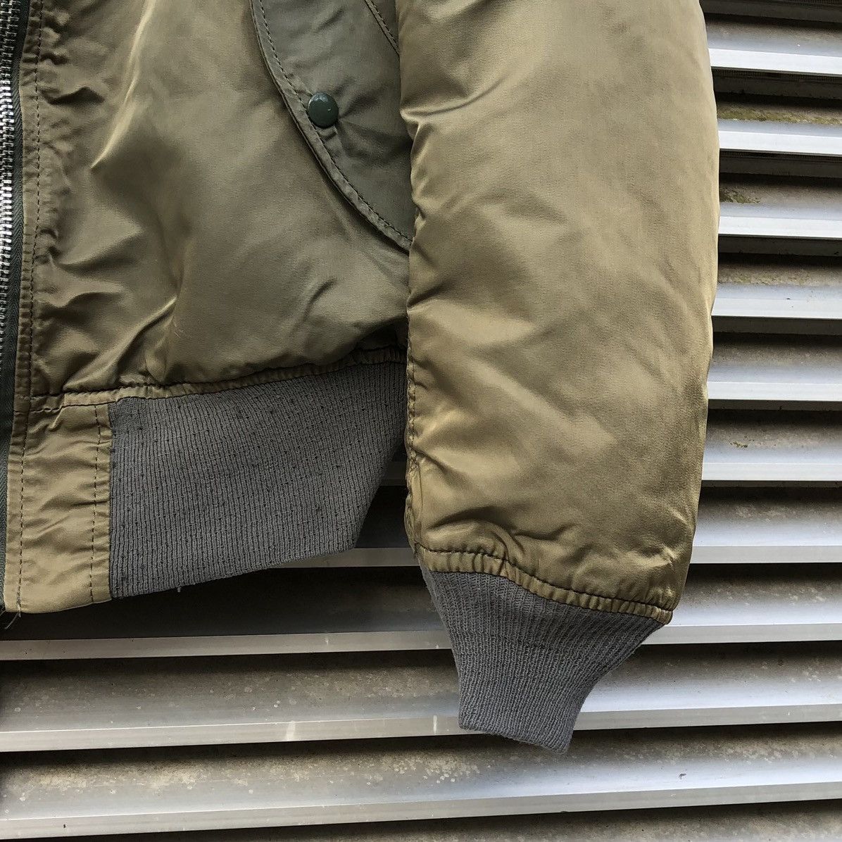 Alpha Industries Alpha Flyer’s Man Intermediate Ma-1 Sun Faded Bomber Jacket Size US L / EU 52-54 / 3 - 7 Thumbnail