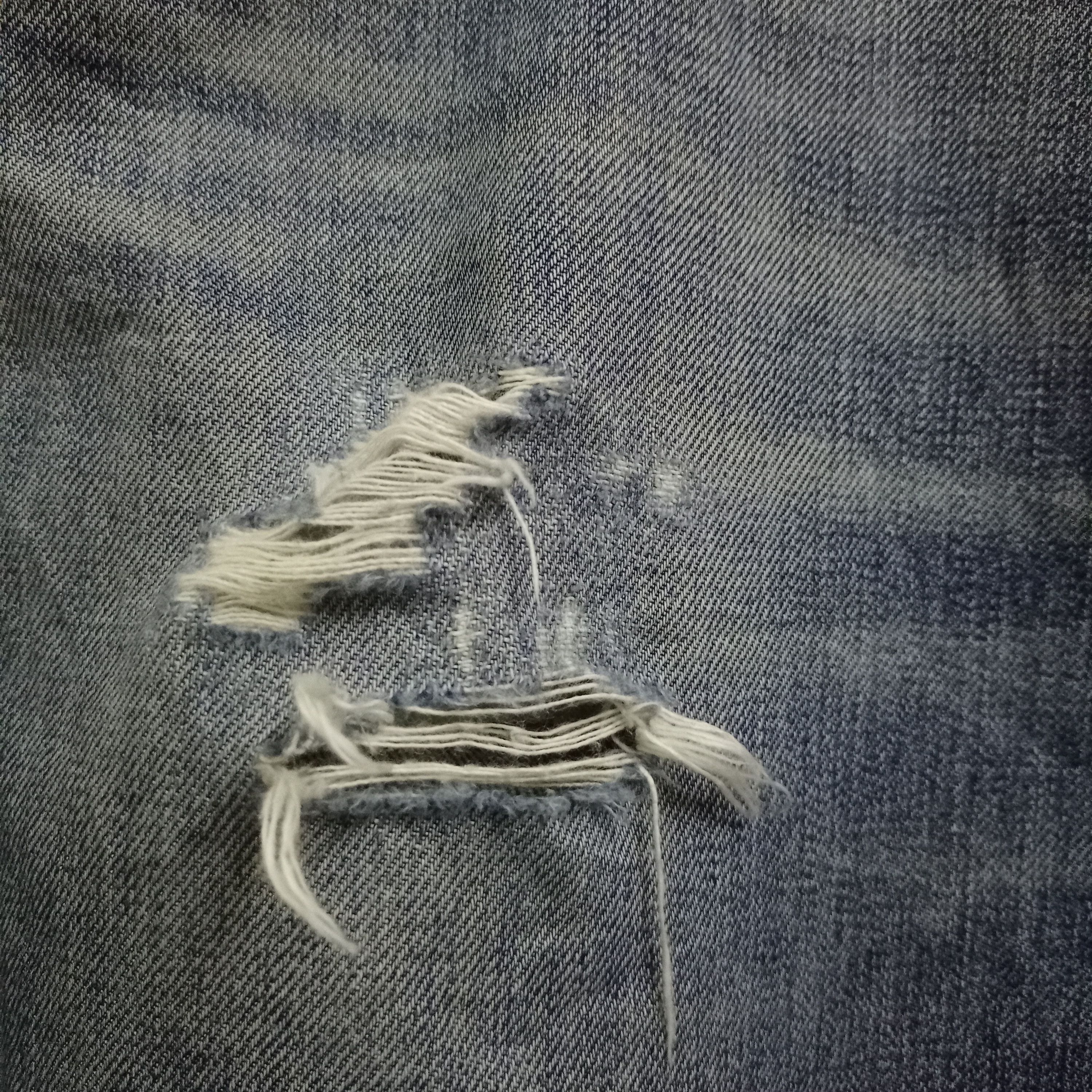 Japanese Brand × Uniqlo Vintage Japanese Uniqlo Blue Wash Baggy Selvedge Jeans Size US 35 - 5 Thumbnail