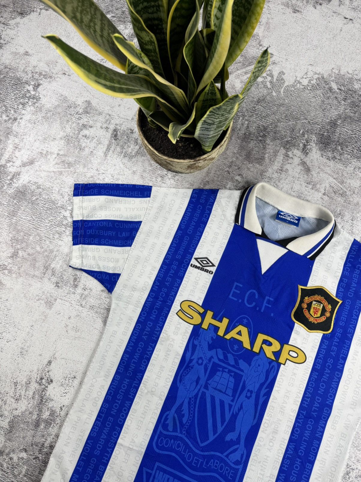 Umbro Umbro Manchester 1994/1996 Paul Ince 8 Third Kit Shirt Jersey Size US M / EU 48-50 / 2 - 6 Thumbnail