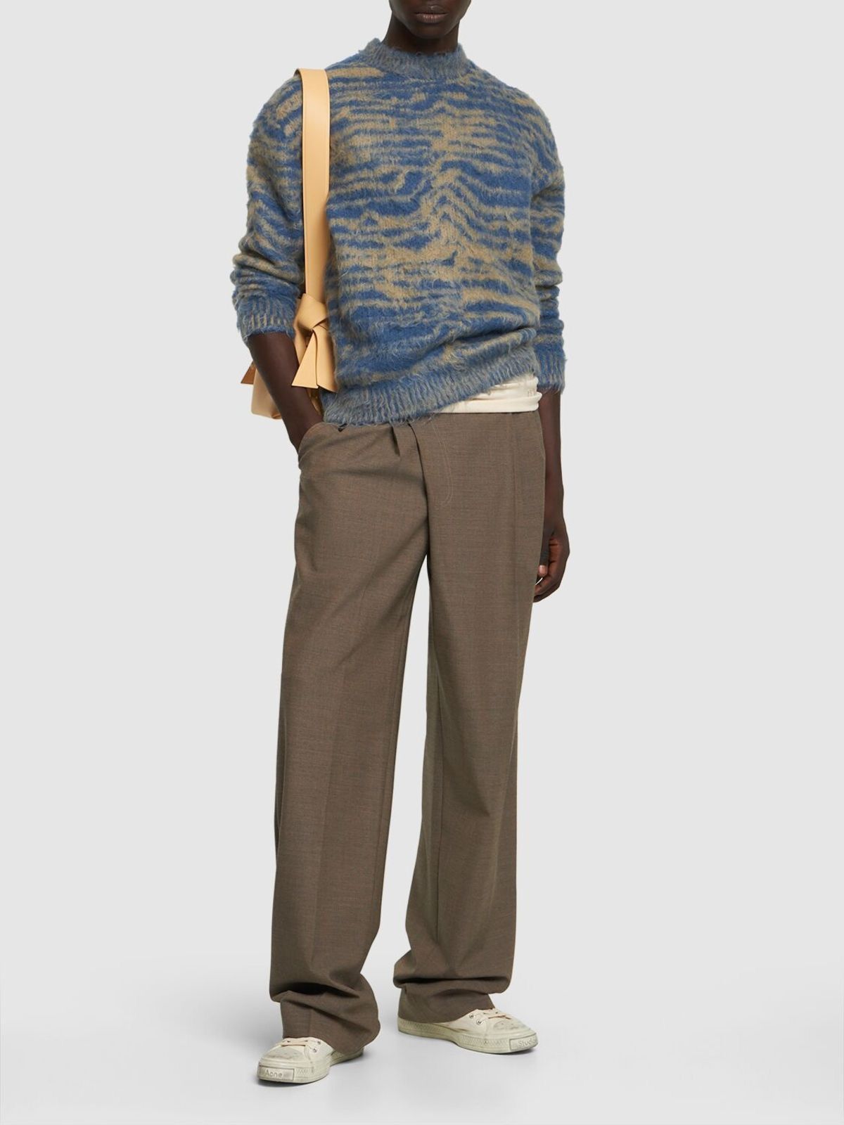Acne Studios Acne Studios Jacquard Mohair Jumper Size US L / EU 52-54 / 3 - 6 Thumbnail