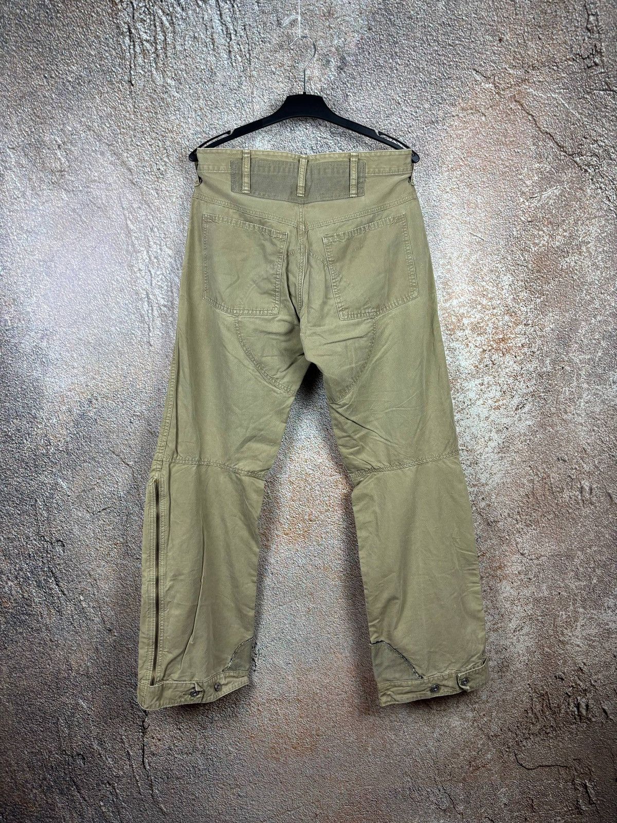 G-Star y2k G Star Raw Raw Edges Baggy Zip Pants Size 33 Size US 33 - 4 Thumbnail