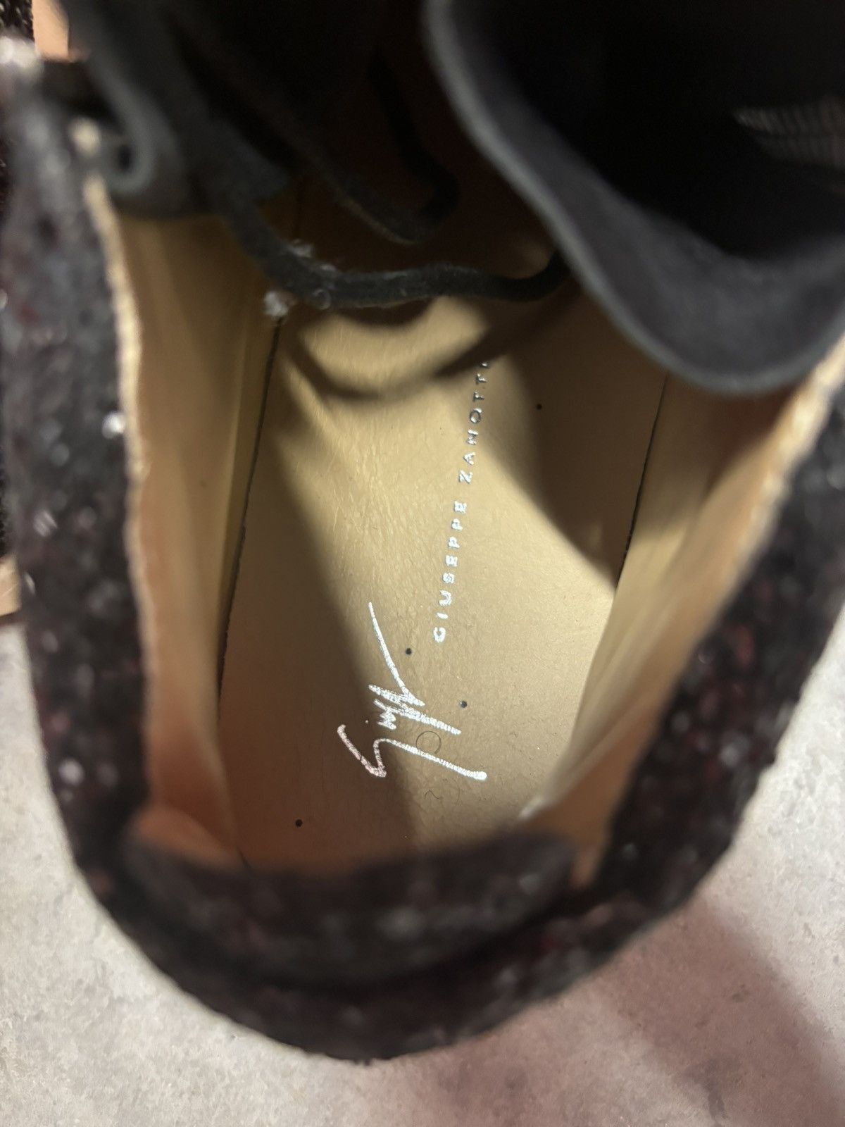 Giuseppe Zanotti Giuseppe Zanotti Mens Kris’s Glitter Size US 9 / EU 42 - 6 Thumbnail