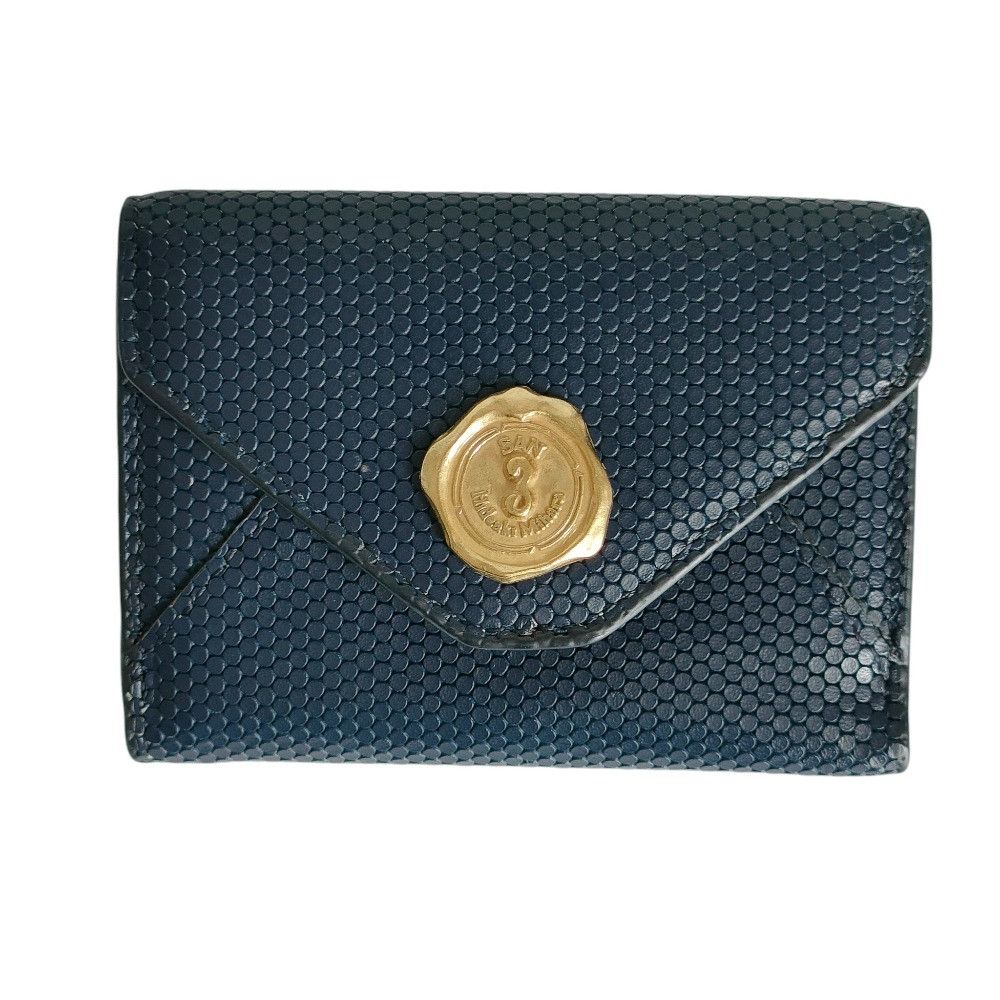 Other Other SAN HIDEAKI MIHARA Leather Compact Wallet Leather Short Wallet DUTY FREE for USA Size ONE SIZE - 1 Thumbnail
