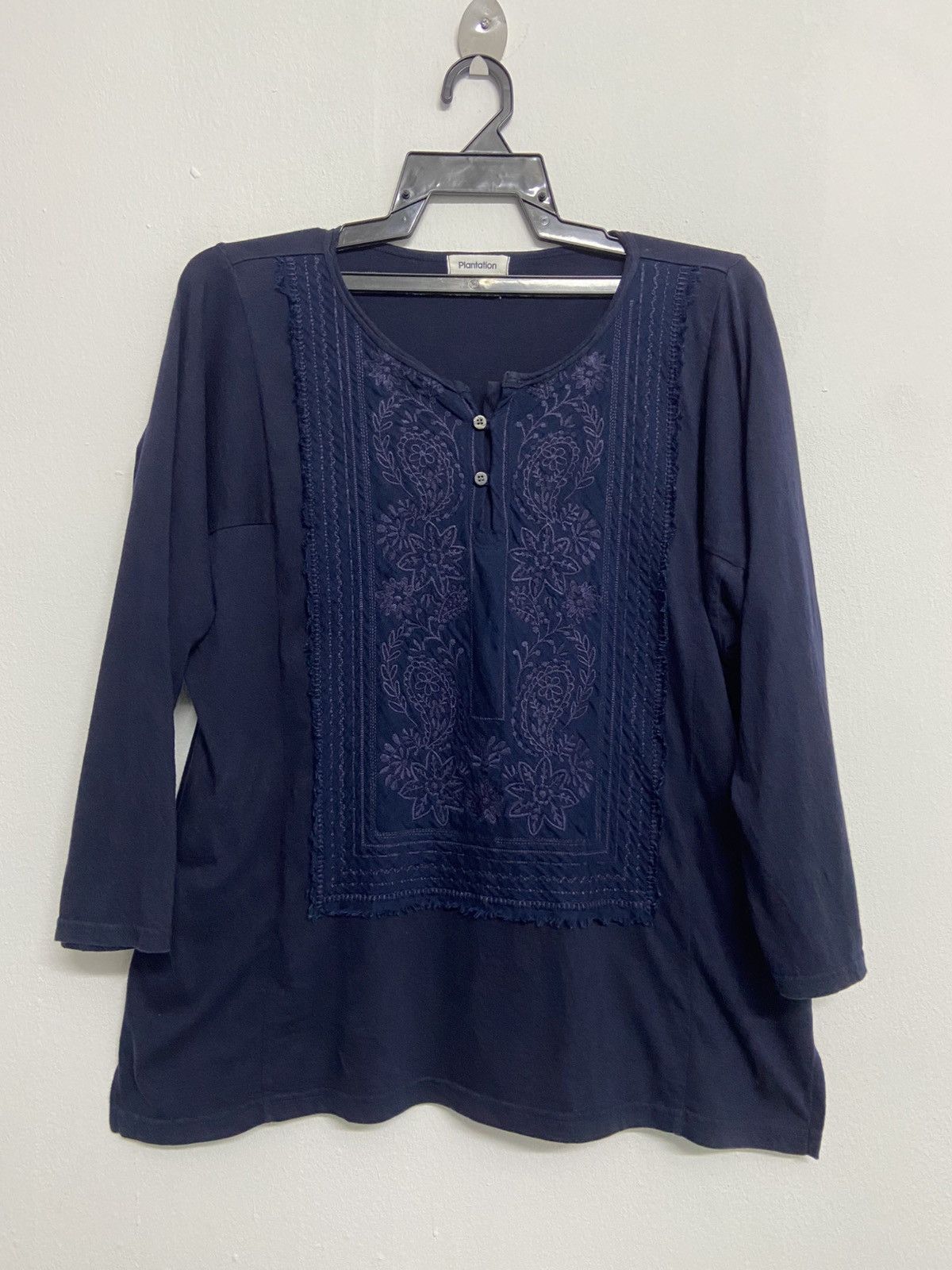Issey Miyake Plantation Long Sleeve Tee Shirt Size US M / EU 48-50 / 2 - 2 Thumbnail
