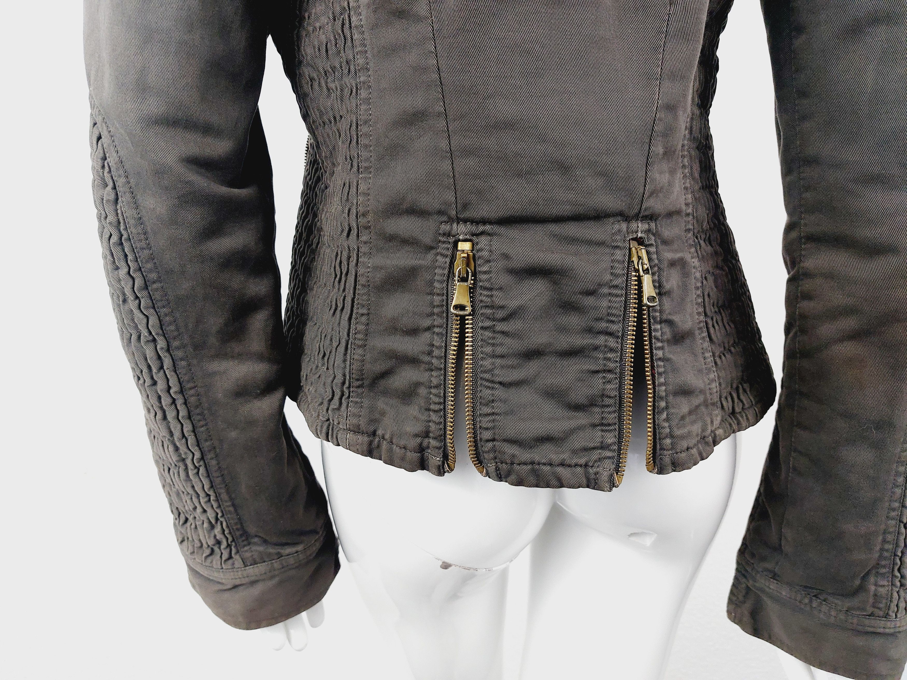 Dolce & Gabbana D&G Dolce and Gabbana Zip Zipper Panel Cargo Jacket Size US S / EU 44-46 / 1 - 17 Thumbnail