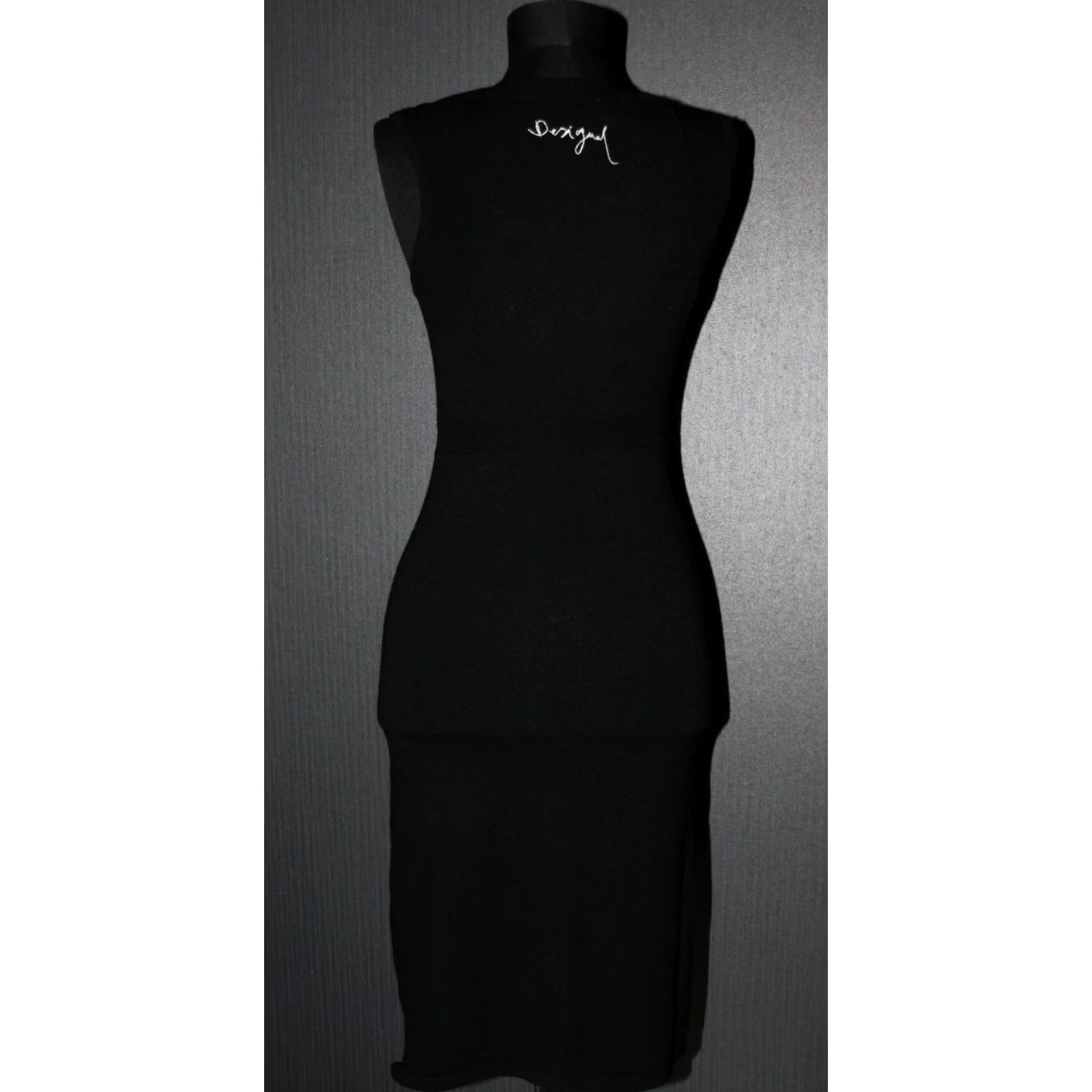 Desigual Desigual Black Dress Womens Size S Size S / US 4 / IT 40 - 5 Thumbnail