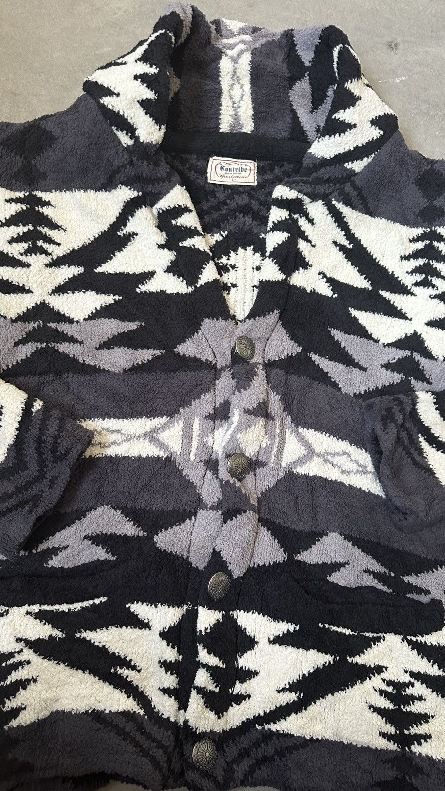 Vintage CONTRIBE SPORTWEAR AZTEC OUTERWEAR Size US L / EU 52-54 / 3 - 2 Thumbnail