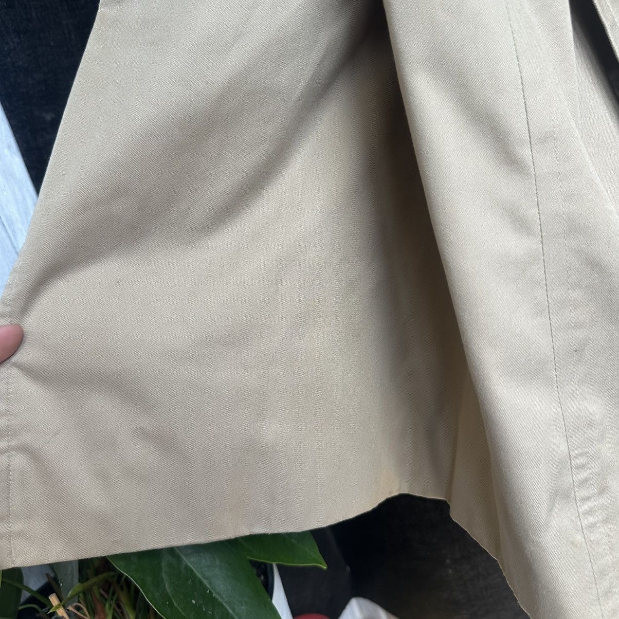 Burberry 90s Burberrys Coat Trench Beige Size L / US 10 / IT 46 - 13 Thumbnail