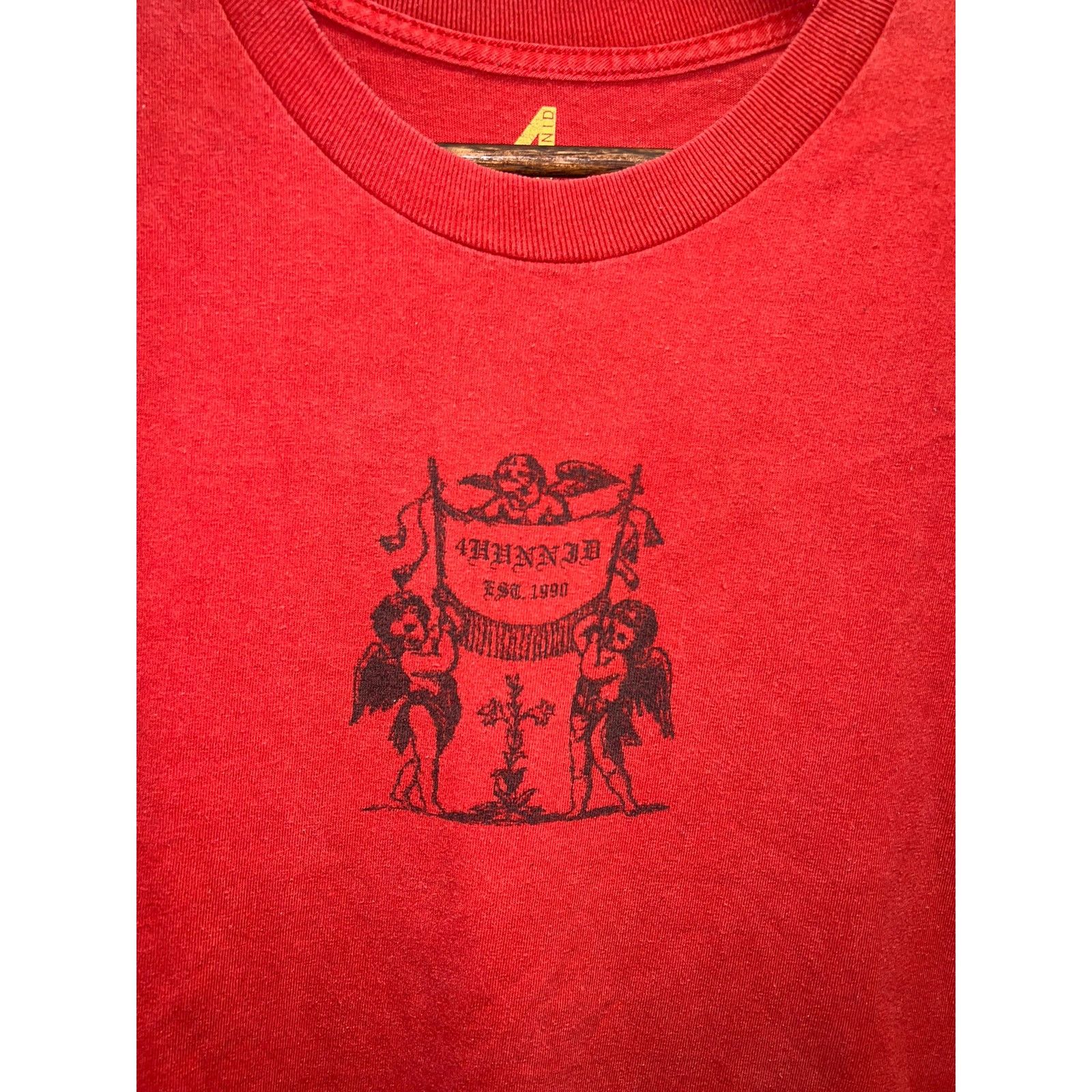 4HUNNID 4 Hunnid Shirt 4Hunnid YG Red Graphic Tour Concert Rap Tee L Size US L / EU 52-54 / 3 - 3 Thumbnail