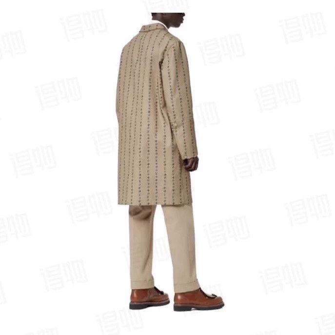 Louis Vuitton LV khaki striped monogram coat 46,48,50,52 NWT Size US M / EU 48-50 / 2 - 7 Thumbnail