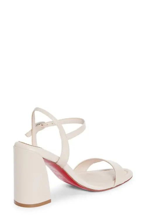 Christian Louboutin os11x0526 Miss Jane Sandals in Ivory Size US 7 / IT 37 - 3 Thumbnail