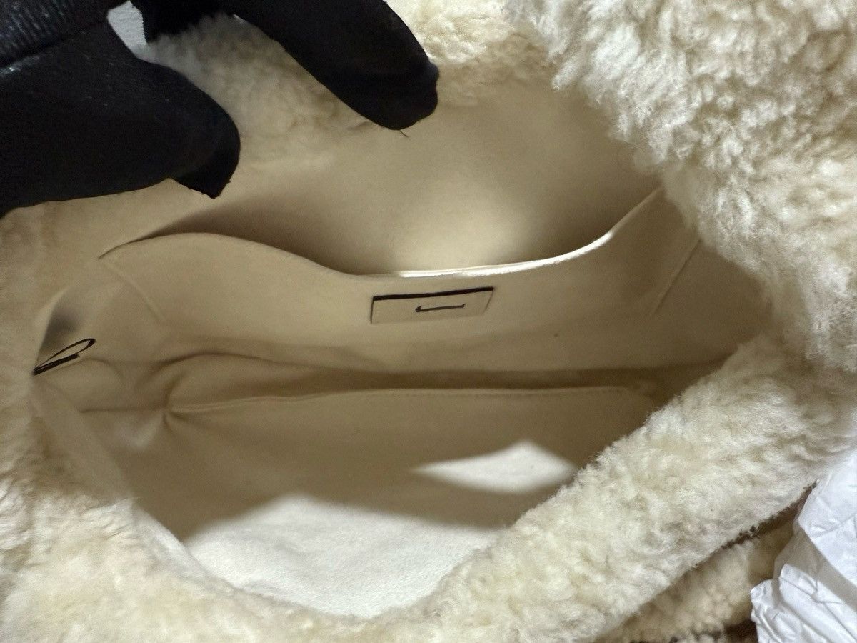Gucci Small Shearling Jackie 1961 Hobo White Size ONE SIZE - 6 Thumbnail