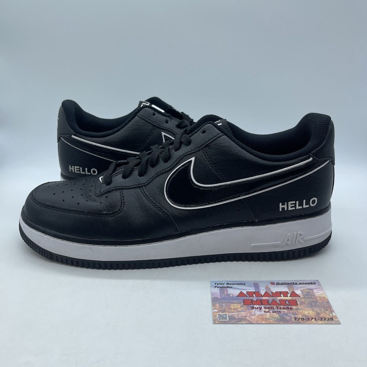 Nike Urbanstar x air force 1 07 LX HELLO pack black Size US 11 / EU 44 - 1 Thumbnail