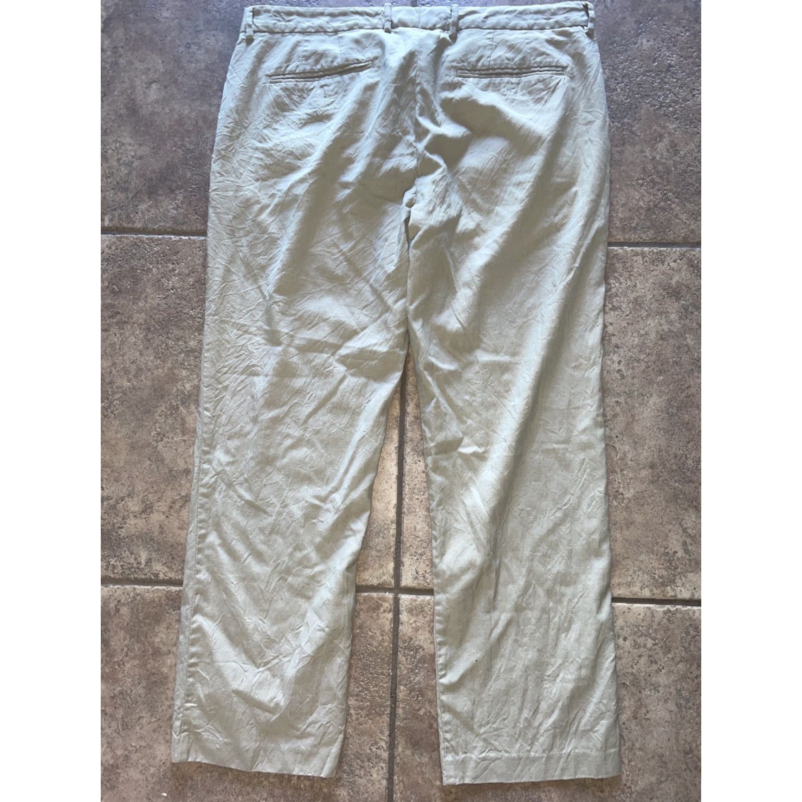 Tommy Bahama Tommy Bahama Wool Pants Men Beige 38x30 Casual Chino Lightweight breathable Wool Men’s Size 38 Inseam 30 Size US 38 / EU 54 - 4 Thumbnail