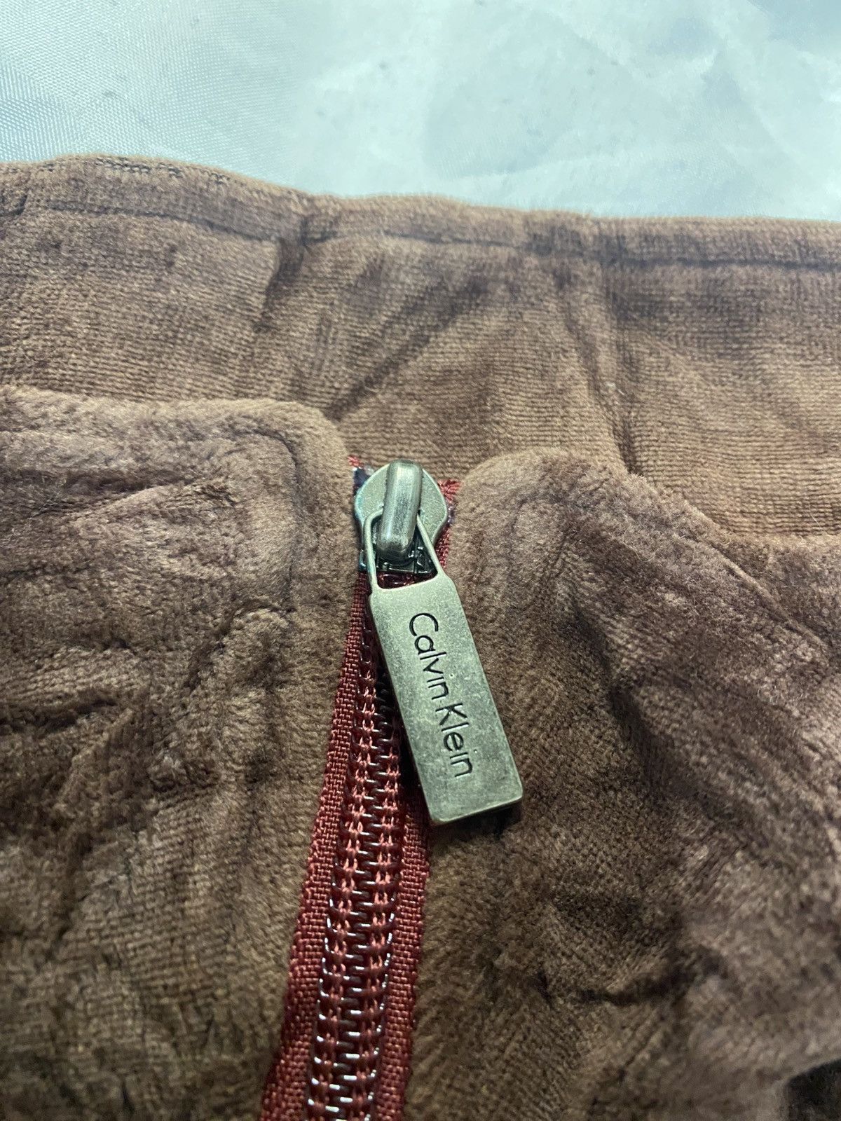 Calvin Klein Calvin Klein Japan Velour Track Jacket Onward Kashiyama L Size US L / EU 52-54 / 3 - 8 Thumbnail