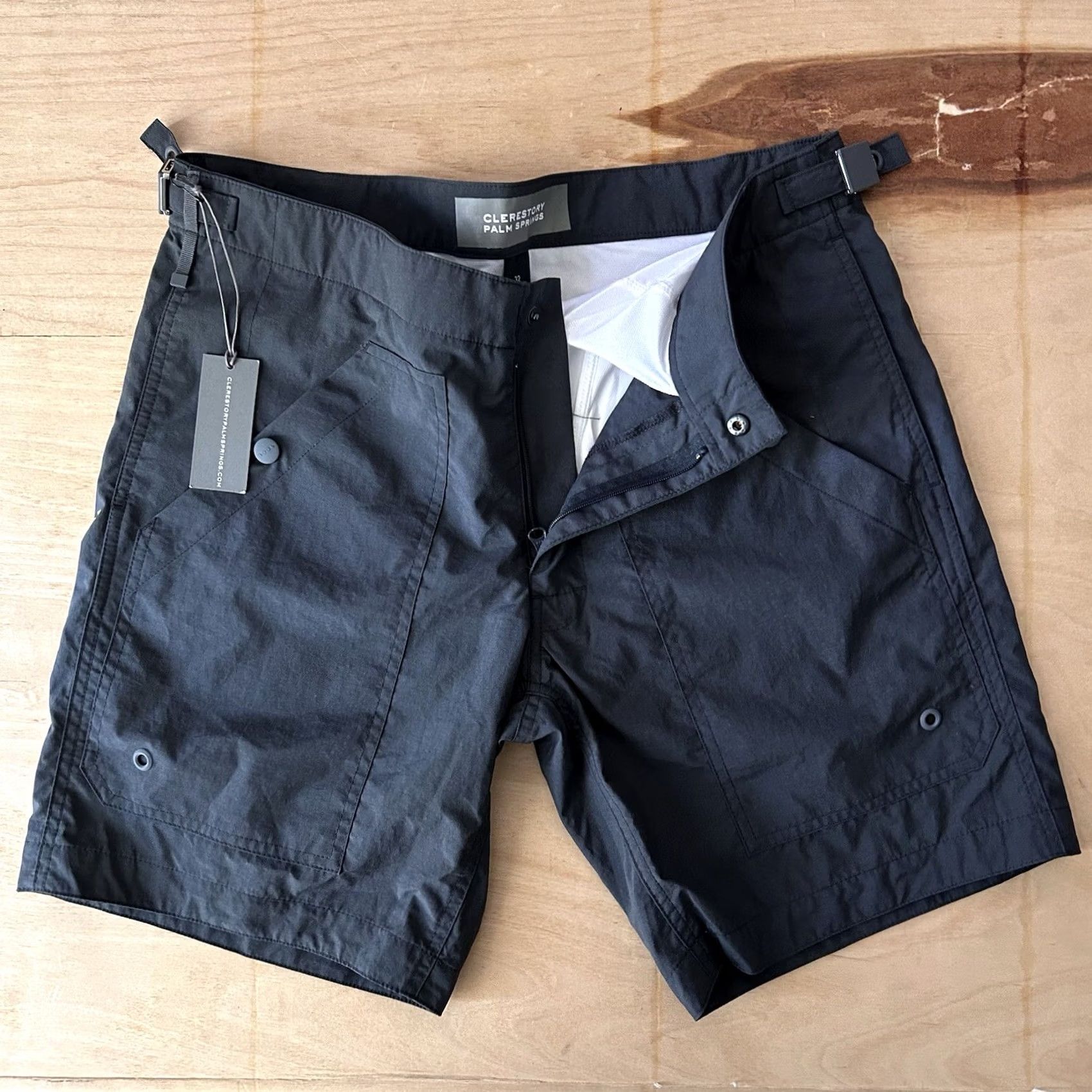 Vintage Clerestory Palm Springs Hike Gray Shorts 8” Inseam Men’s 32 Regular Slim? Wait. Size US 32 / EU 48 - 3 Thumbnail