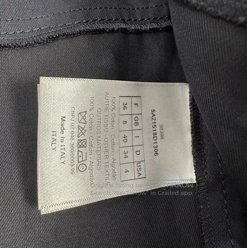 Dior Dior Black Cotton Women's Jacket . Size M / US 6-8 / IT 42-44 - 5 Thumbnail