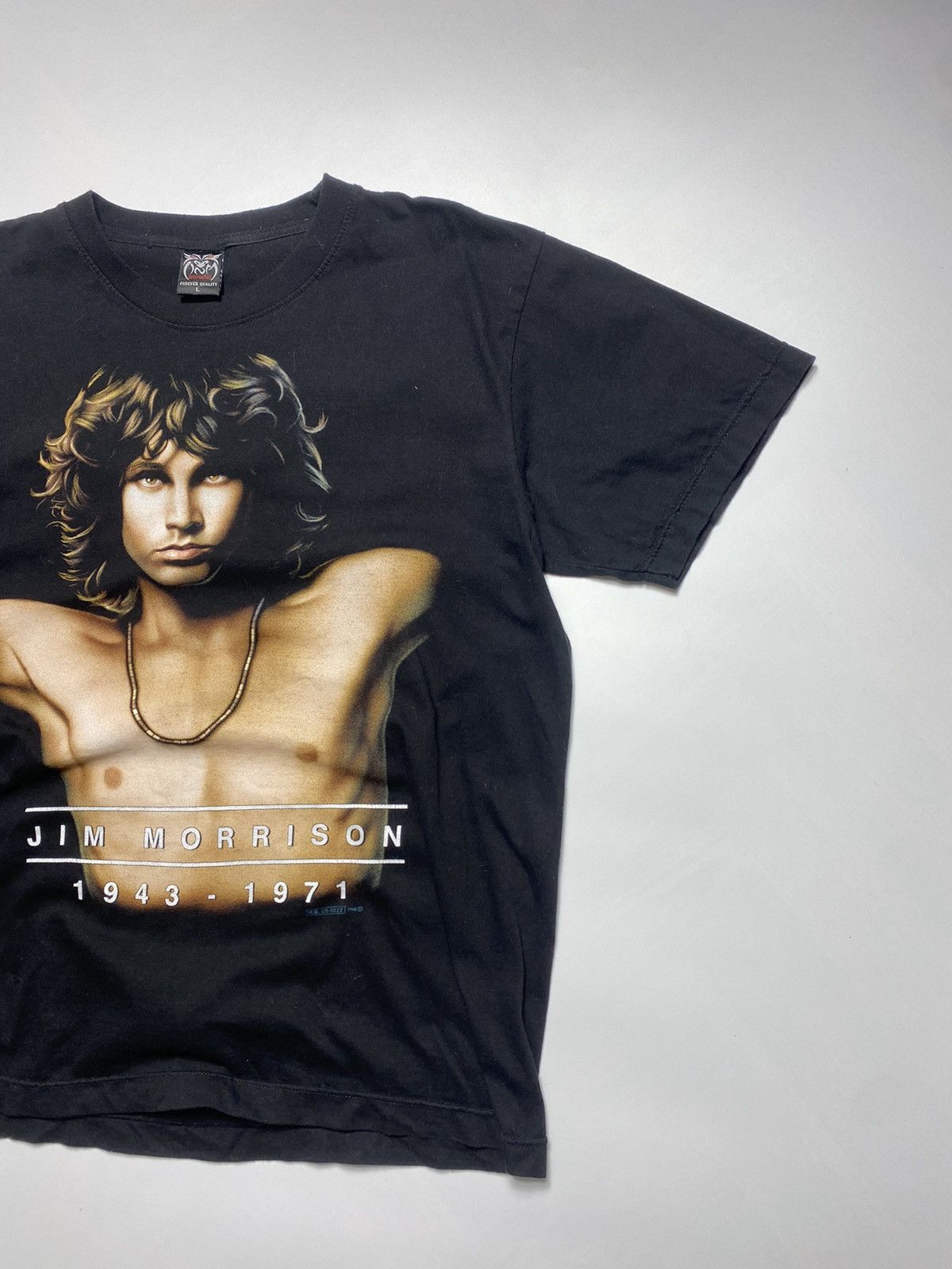 Band Tees Vintage Y2k Jim Morison The Doors Memorial t-shirt tee Size US L / EU 52-54 / 3 - 3 Thumbnail