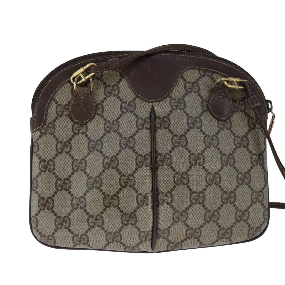 Gucci GUCCI GG Supreme Web Sherry Line Shoulder Bag Pvc Leather Size ONE SIZE - 3 Thumbnail