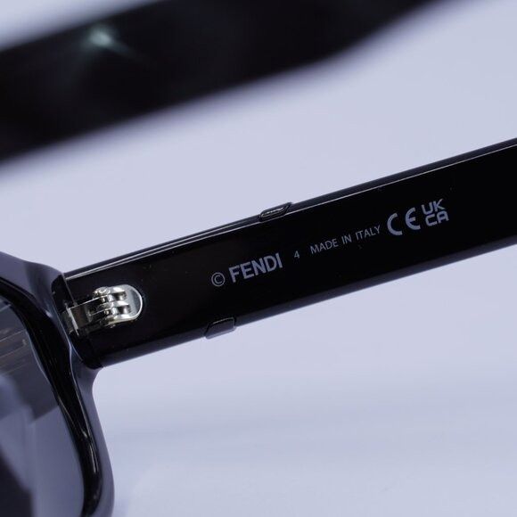 Fendi 🕶️ New Fendi FE40157F 01A Sunglasses - Shiny Black Frame Size ONE SIZE - 7 Thumbnail