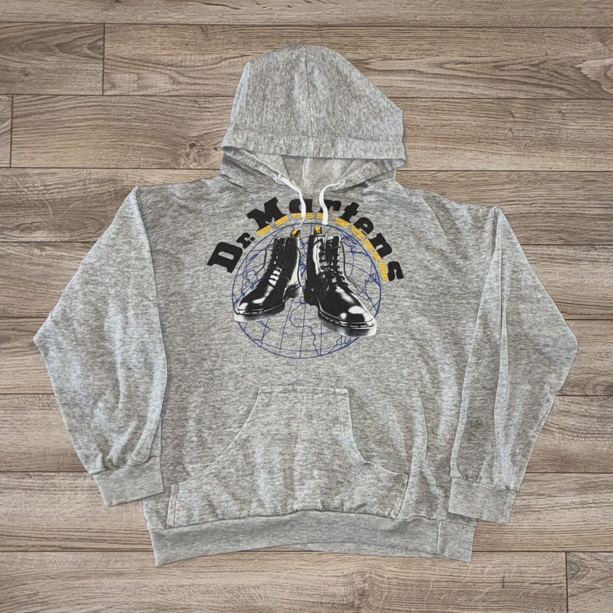 Dr. Martens 90s Dr. Martens grey hoodie Size US L / EU 52-54 / 3 - 1 Thumbnail