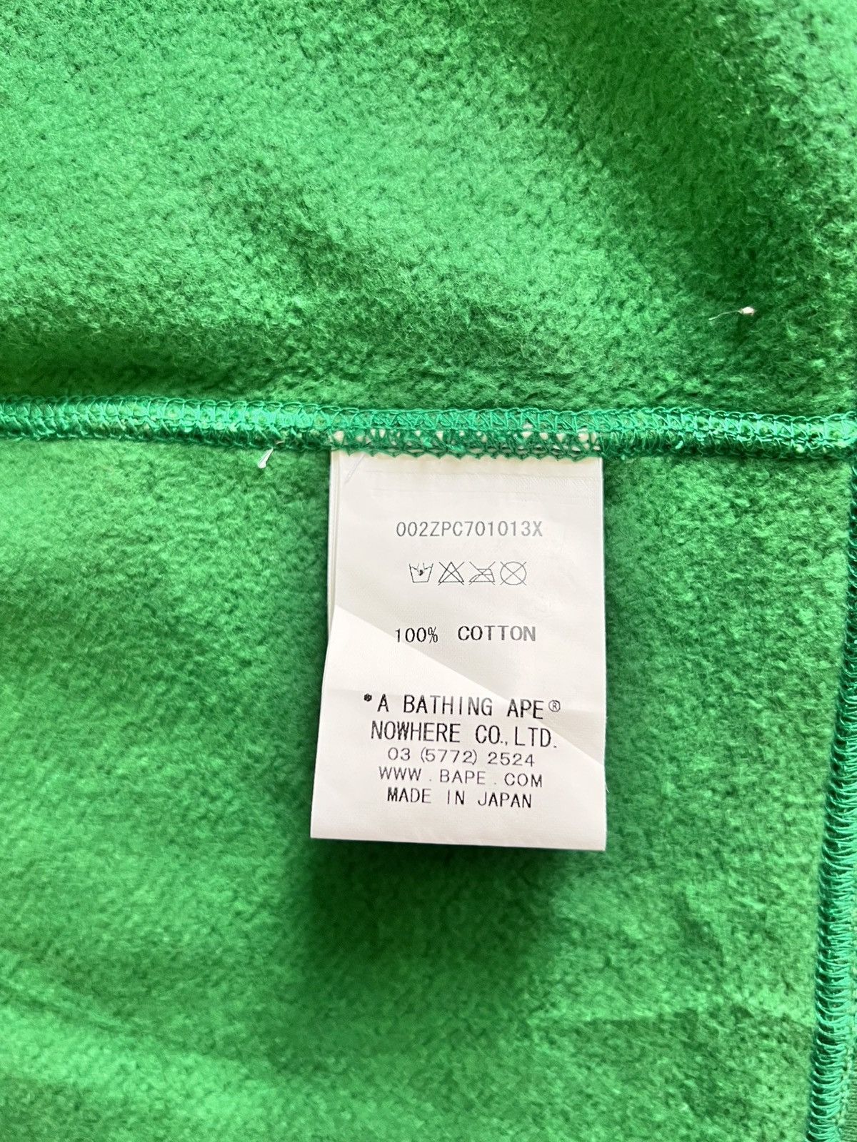 Bape BAPE Baby Milo Shark Hoodie – Green Camo Size US M / EU 48-50 / 2 - 12 Thumbnail