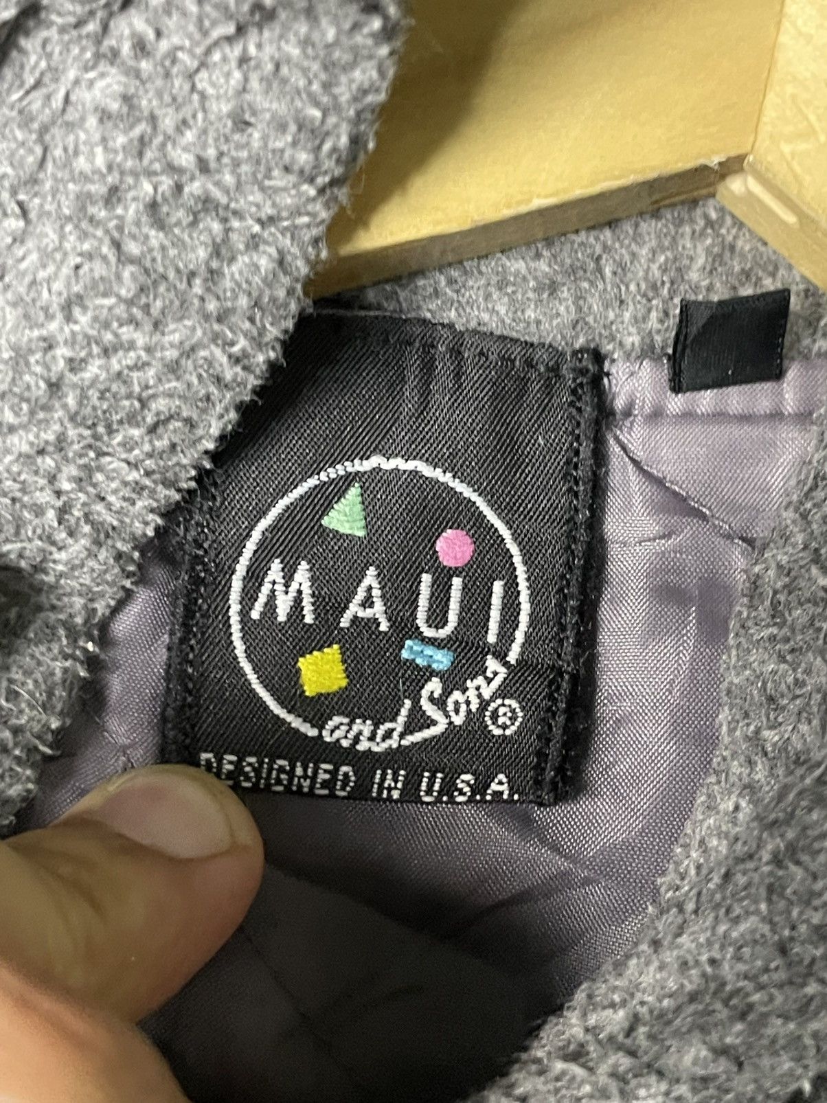 Japanese Brand × Maui and Sons Maui Brand Fleece Zipper Hoodie (63) Size US XS / EU 42 / 0 - 11 Thumbnail