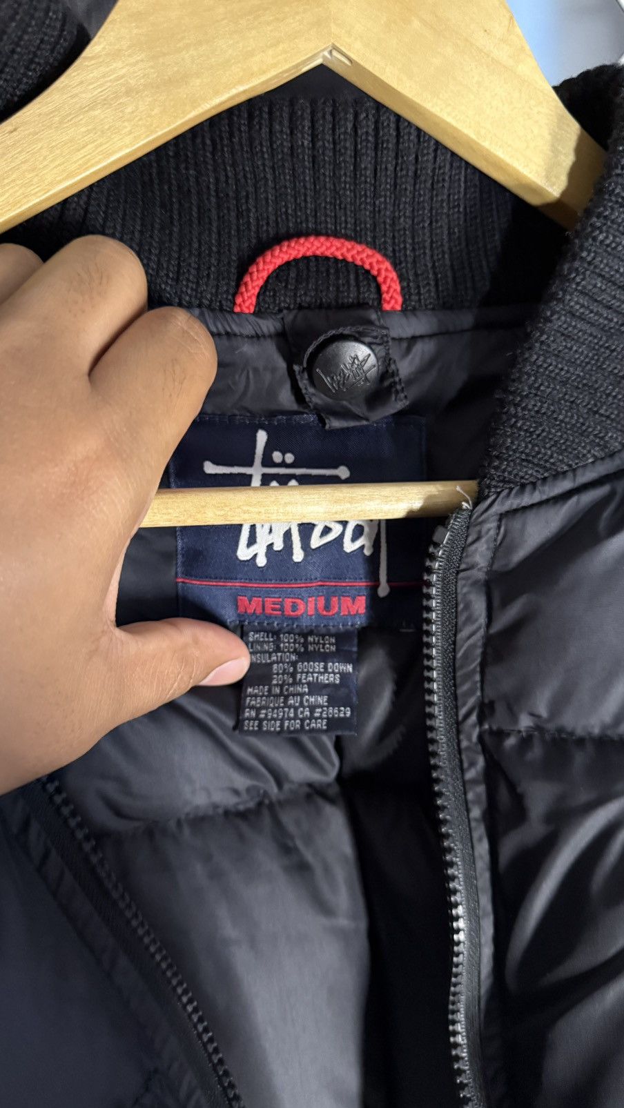 Stussy VINTAGE y2k STUSSY PUFFER RARE MEDIUM Size US M / EU 48-50 / 2 - 9 Thumbnail