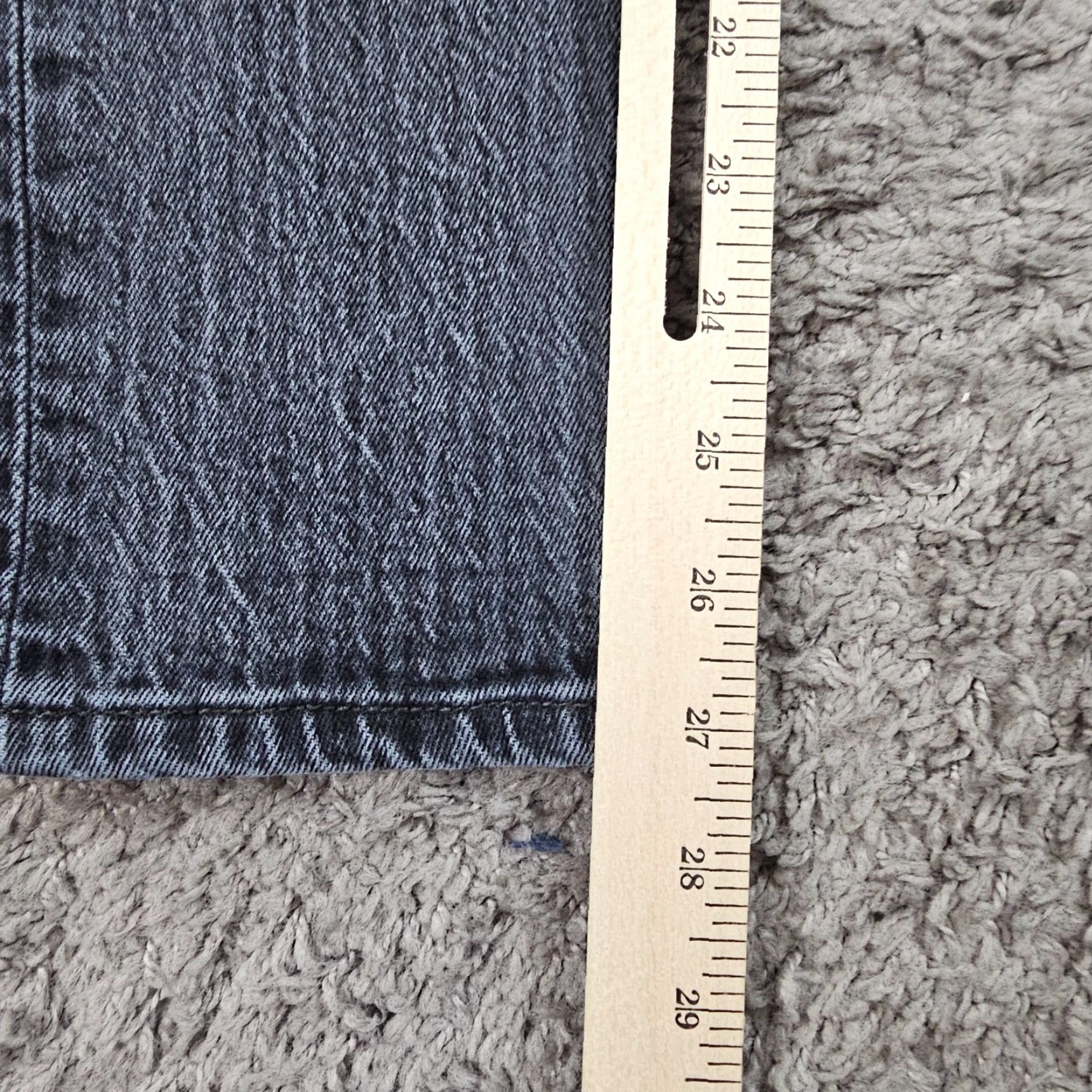 Levi's Levi's 501 Jeans Women Skinny Mid Rise Gray 25x27 Cotton Blend Stretch - Regular Size 25 - Inseam 27 - Denim - Logo Accents - Pre-Owned Size 42" / US 20 - 6 Thumbnail