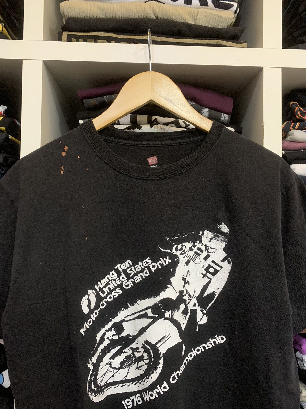 Hanes × Vintage Vintage Hang Ten US Motorcross Size US M / EU 48-50 / 2 - 4 Thumbnail