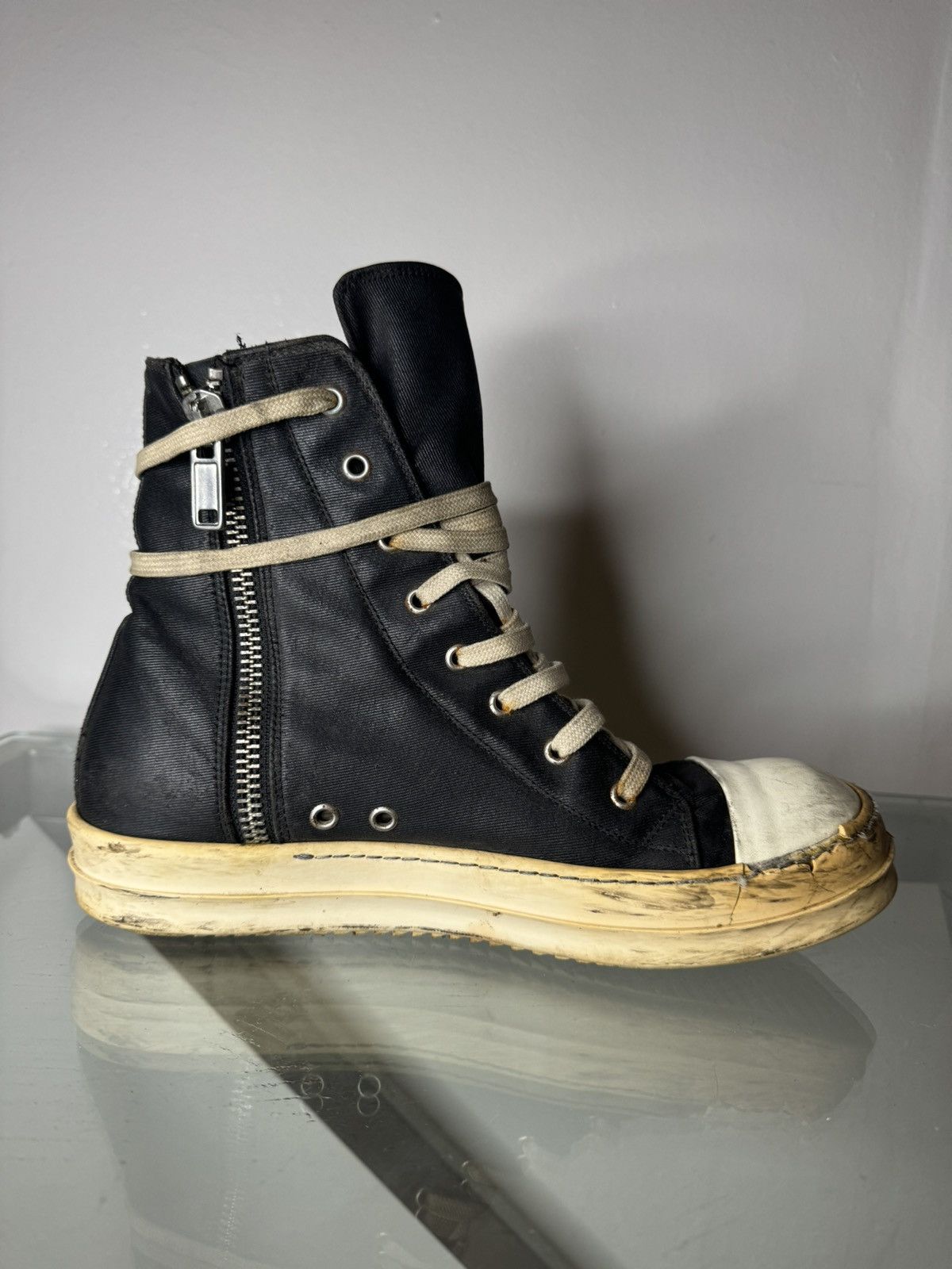 Rick Owens Rick Owens DRKSHDW Ramones Size US 9 / EU 42 - 12 Thumbnail