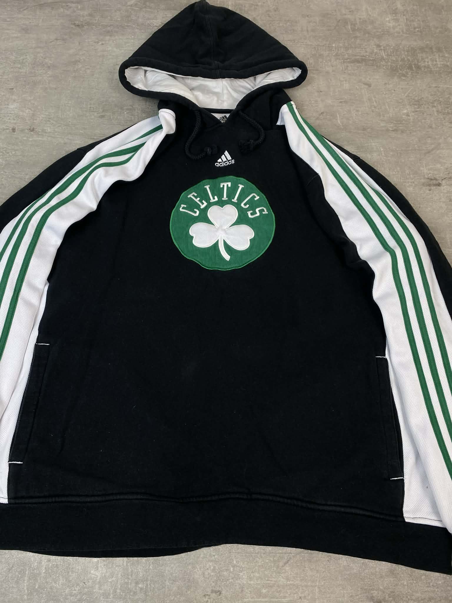 Adidas Adidas Black Hoodie Celtics 2010s Hoodie Size US XL / EU 56 / 4 - 5 Thumbnail
