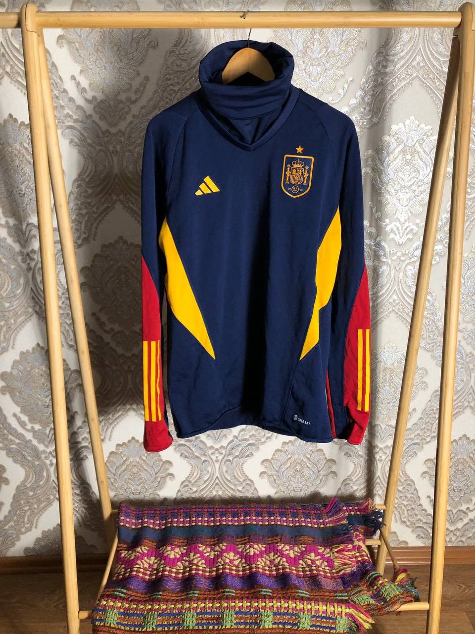 Adidas VINTAGE ADIDAS SPAIN SOCCER JERSEY MADRID RETRO BARCELONA Size US L / EU 52-54 / 3 - 1 Thumbnail