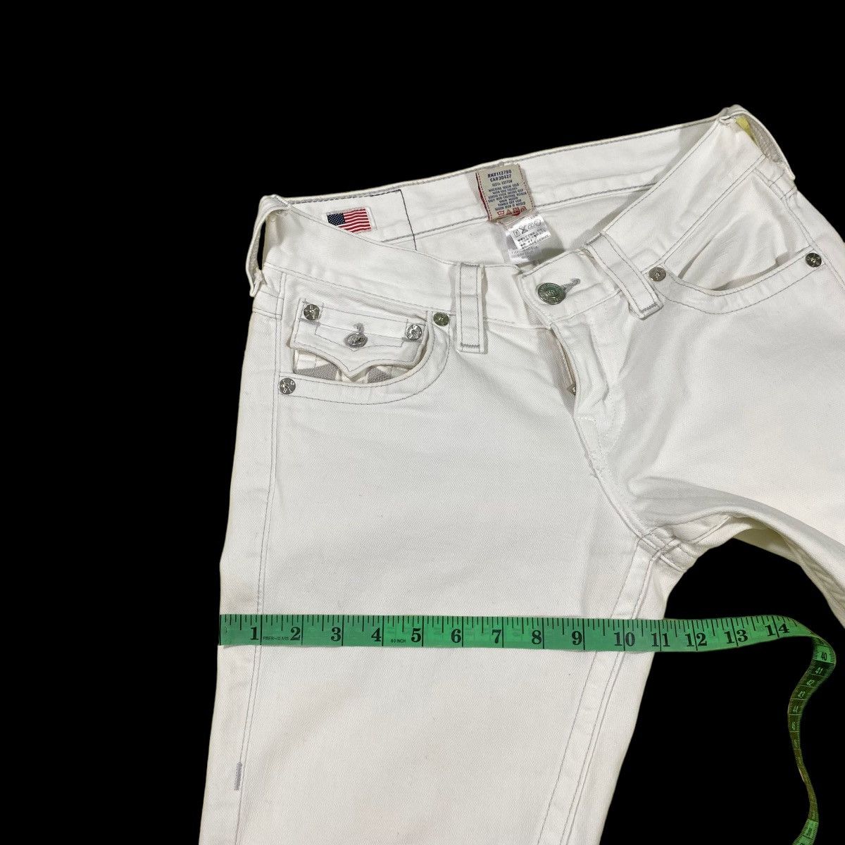 True Religion × Vintage True Religion Section Ricky Size 28 (menual Size 30) Size 30" / US 8 / IT 44 - 18 Thumbnail