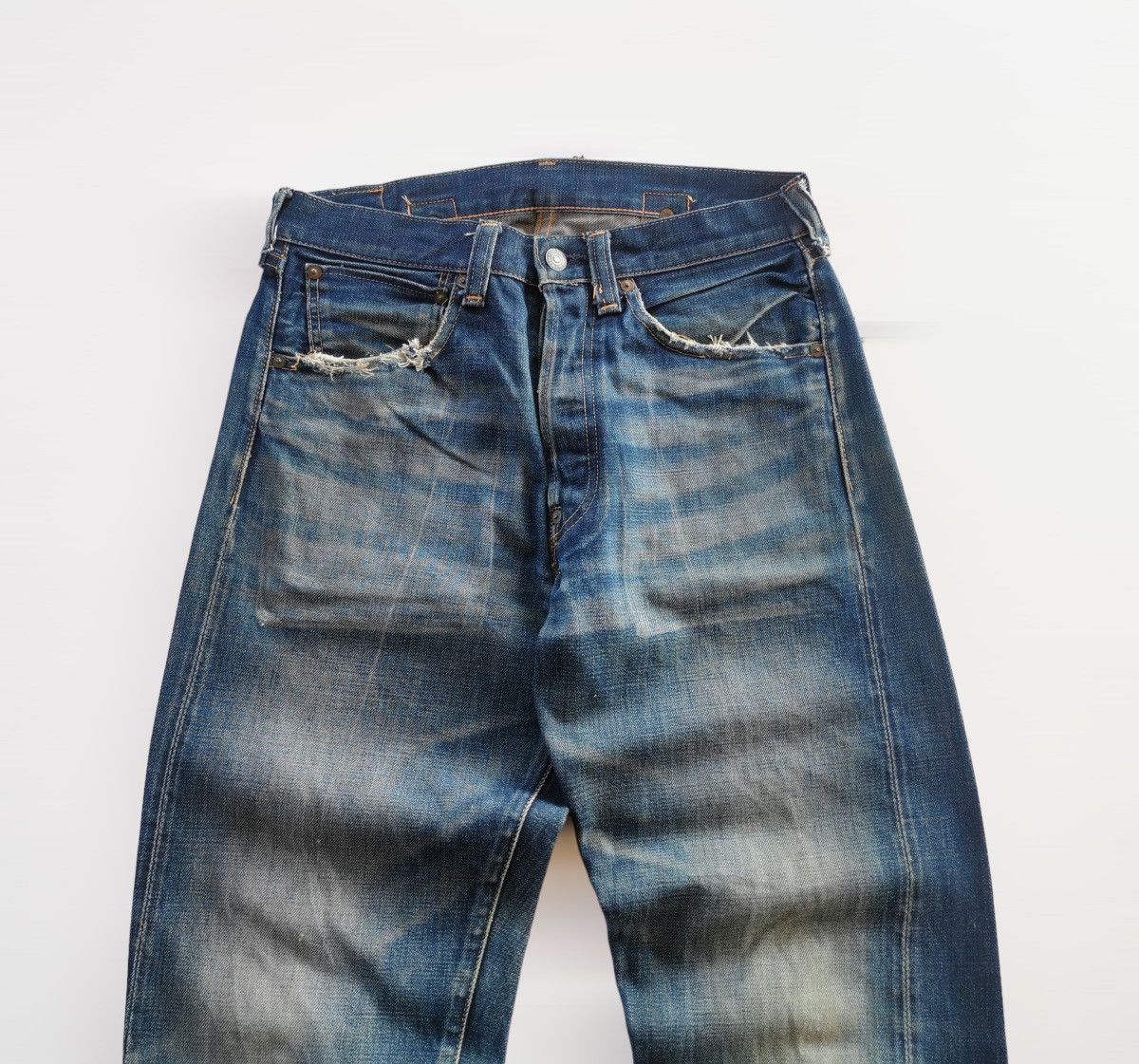 Levi's Levis Vintage Clothing Lot37501 Selvedge Denim Jeans Size US 30 / EU 46 - 4 Thumbnail