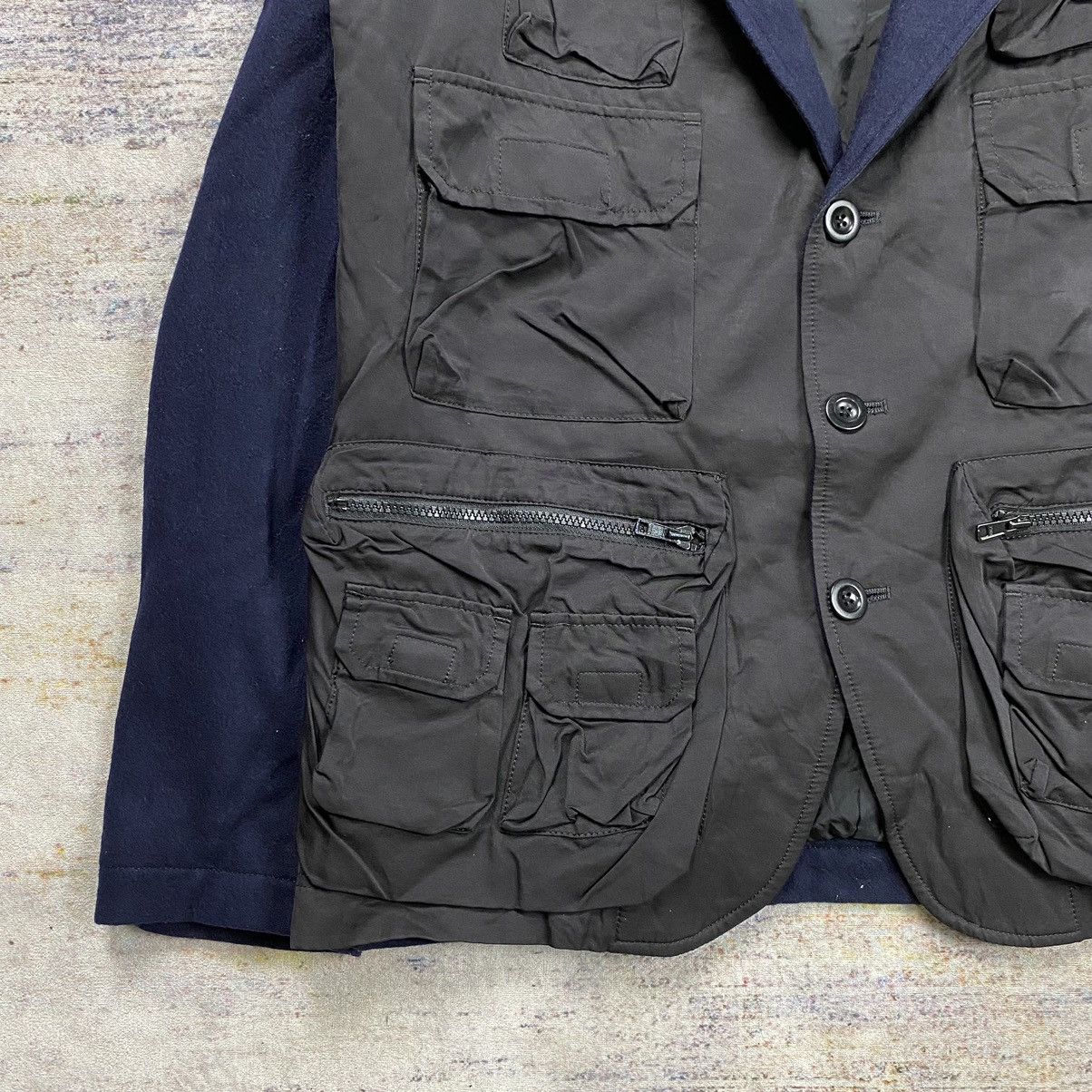 Yohji Yamamoto yohji yamamoto pour homme hybrid cargo jacket Size US L / EU 52-54 / 3 - 5 Thumbnail