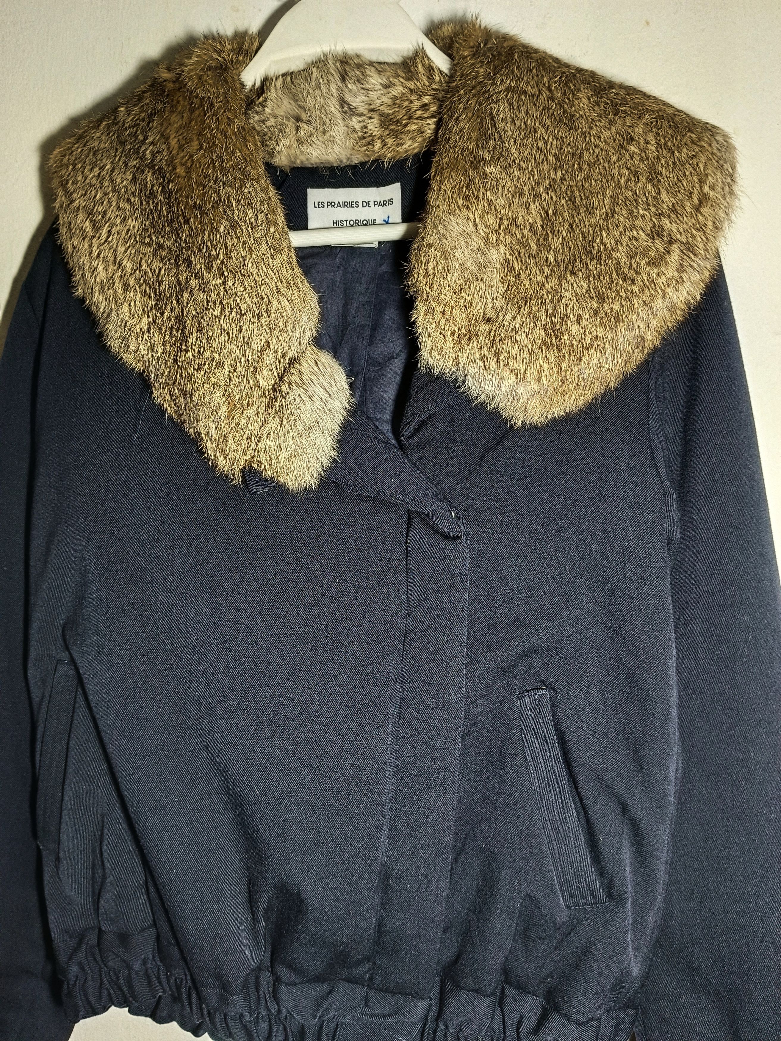 14th Addiction Fur Rabbit Les Prairies de Paris Jacket Coat Size US S / EU 44-46 / 1 - 4 Thumbnail