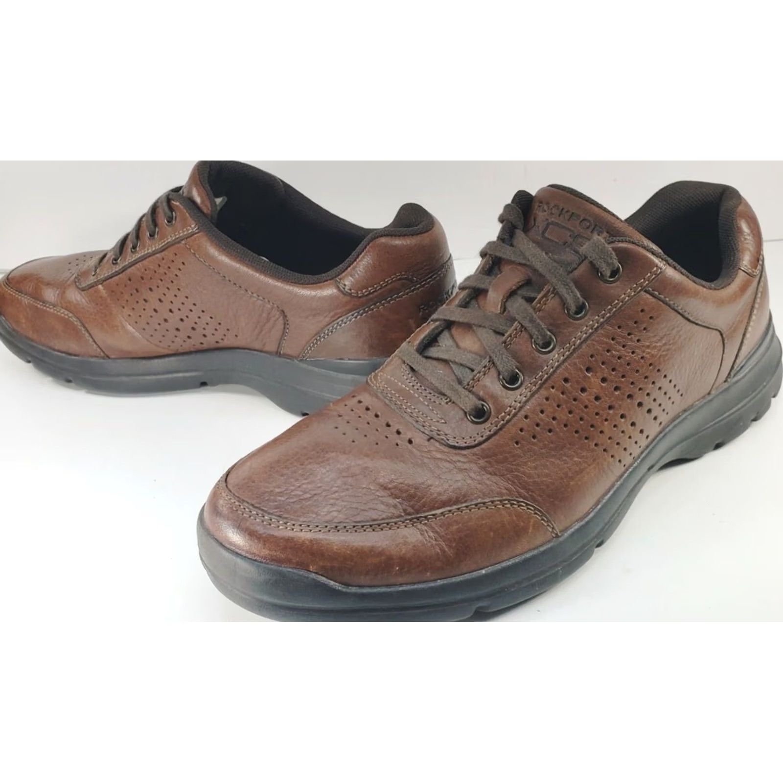 Rockport Rockport XCS City Play 2 Perf U-Bal Oxford Leather Brown Men's Size 9M M78754 Size US 9 / EU 42 - 2 Thumbnail
