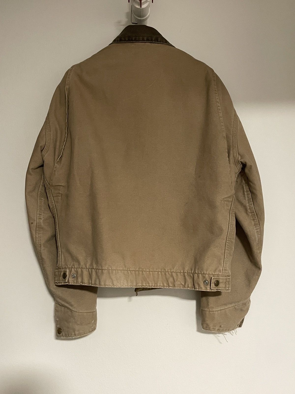 Carhartt Carhartt Detroit Jacket J97 Saddle SDL Vintage Size L Size US L / EU 52-54 / 3 - 2 Thumbnail