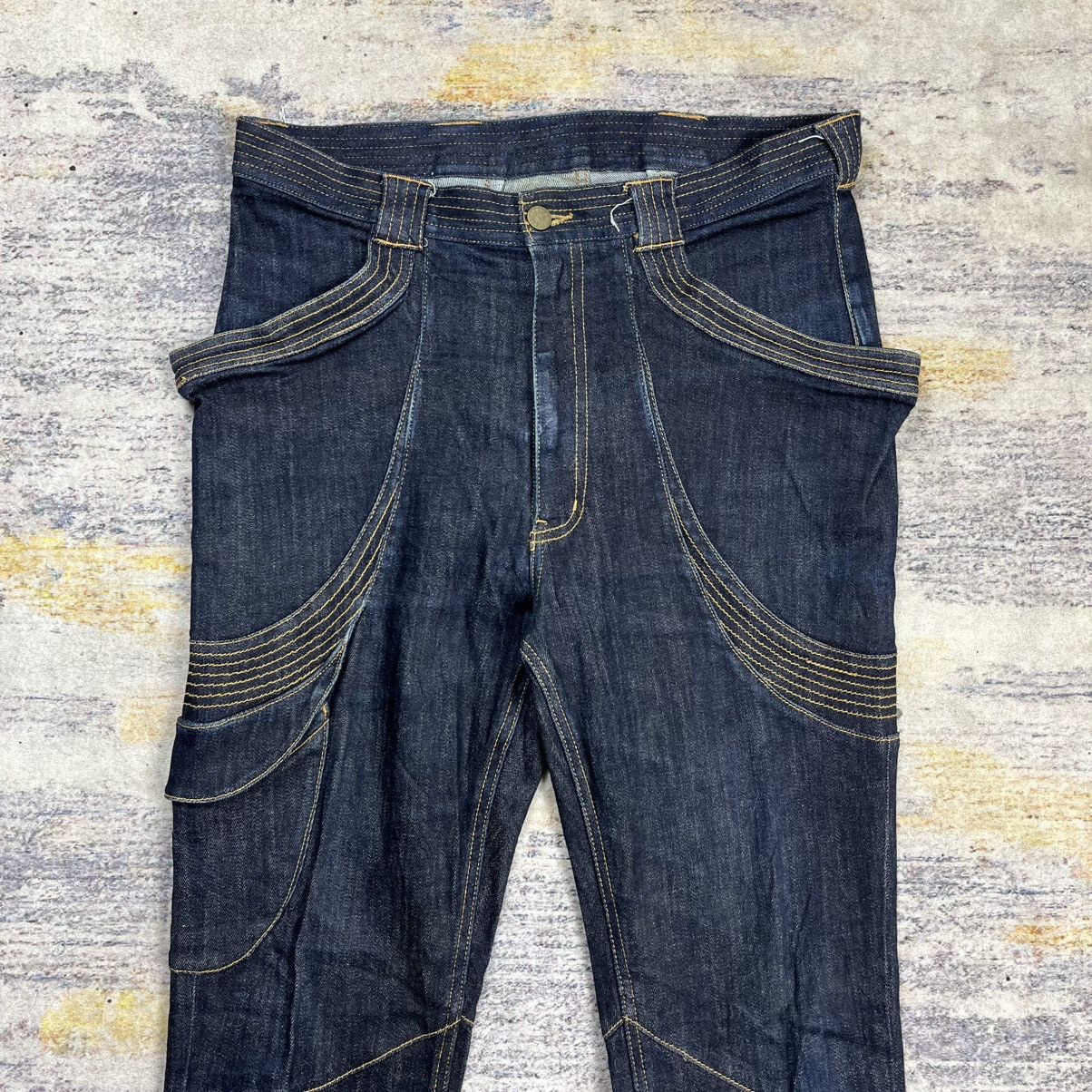 Issey Miyake × Tsumori Chisato Tsumori Chisato big pocket indigo dye denim pants Size US 32 / EU 48 - 4 Thumbnail