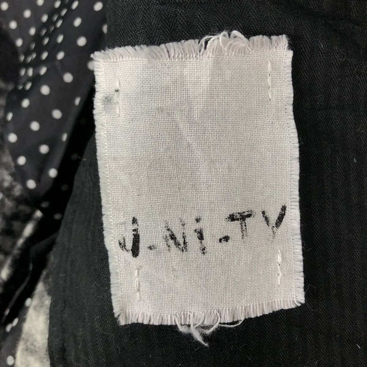 Vintage 🔥VTG J-NI-TY PATCHWORK BIKER JACKET WOOL JUNYA WATANABE Size US S / EU 44-46 / 1 - 13 Thumbnail