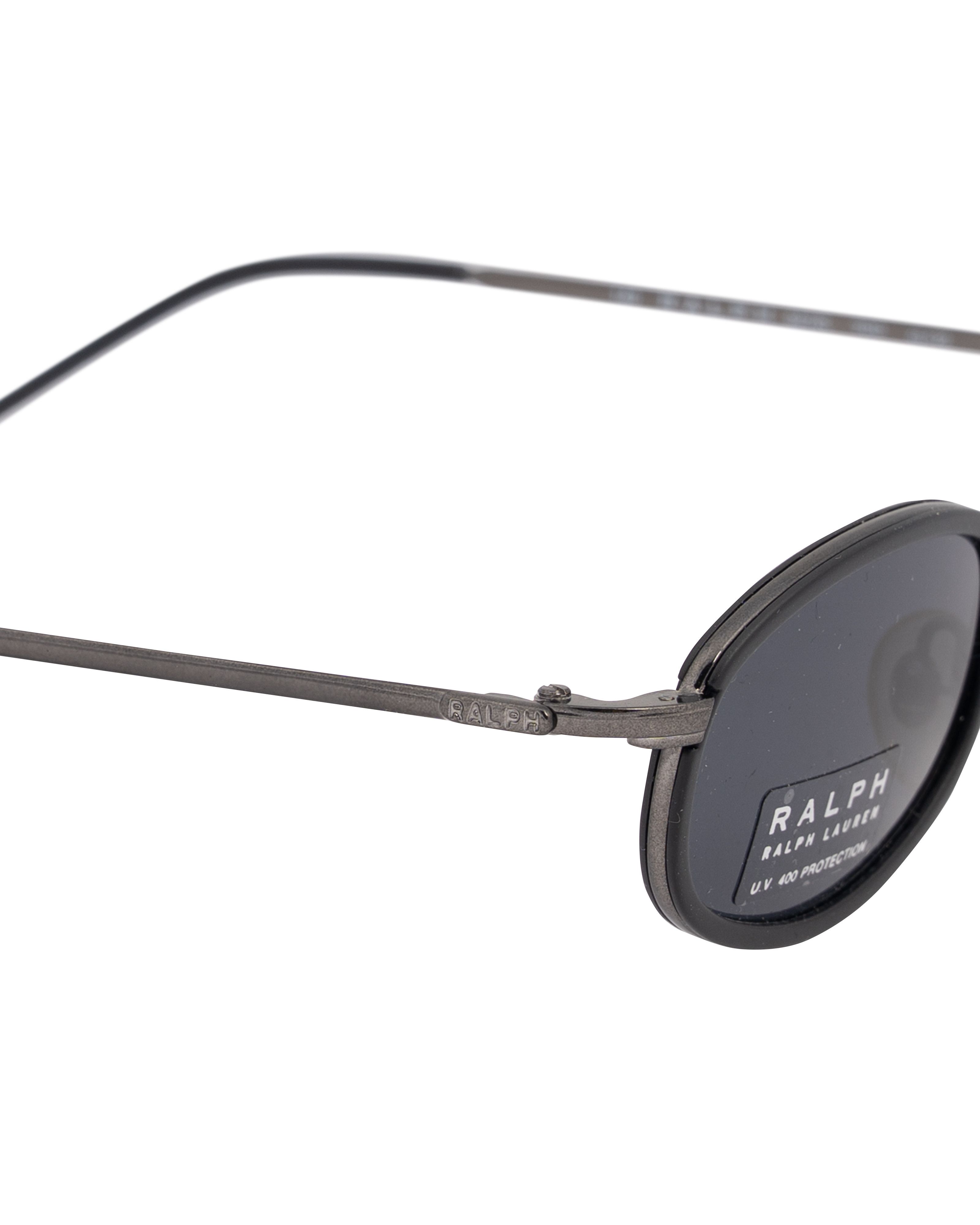 Ralph Lauren Ralph Lauren '90s Black Metal Oval Sunglasses Size ONE SIZE - 2 Thumbnail