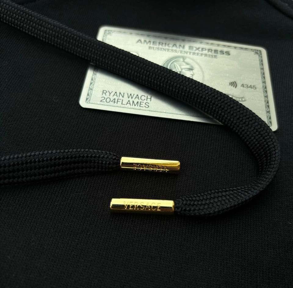 Versace Versace Black/Gold Classic Medusa Hoodie Size US XL / EU 56 / 4 - 3 Thumbnail
